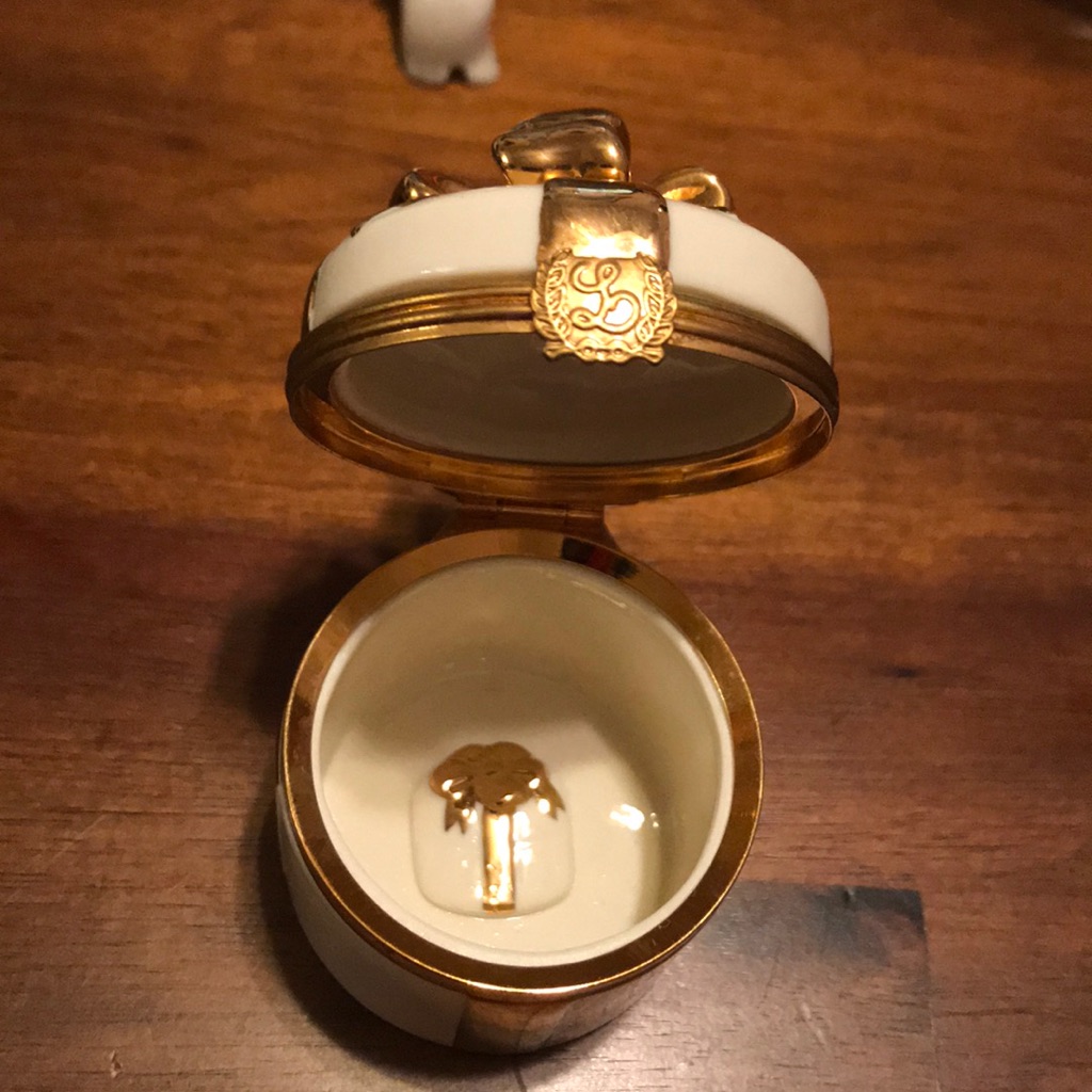 Lenox Porcelain Jewelry Box